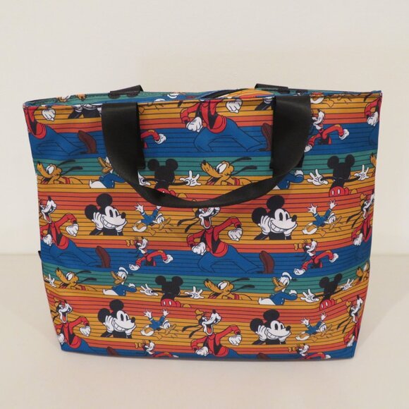 Cooler Bag Large Soft Insulated Tote Mickey Mouse Donald Duck Pluto Picnic Time - Picture 12 of 12